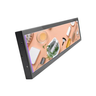 China AIMV Indoor Hot Sale New Ultra Wide Stretched Bar LCD Advertising Display/Ultra Commercial Player LCD Stretch Screen for sale