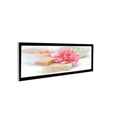 China AIMV Android 19 23 Indoor Range Display 24 37 Inch Ultra Wide Monitor Wall Mounts Stretched Bar Type LCD Screen Stretch Display for sale