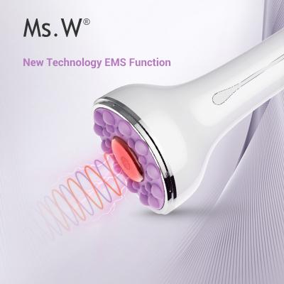 China Anti-Puffiness Home Use Breast Enhancer Massage Machine Handheld Stimulation Slimming Body Anti Cellulite Roller EMS Massager for sale