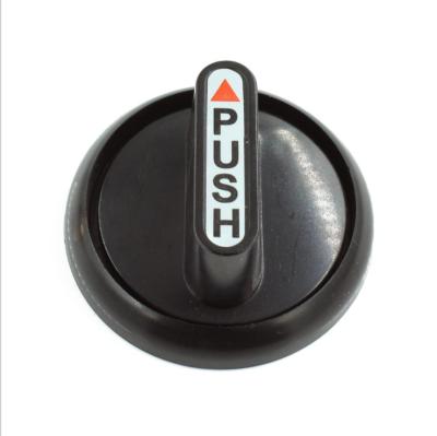 China Plastic Gas Stove Switch White Dot Knob Switch Handle Ignition Around 8MM Stove Accessories TS-012G for sale