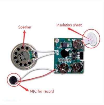 China Plush Toys/Doll/Talking Books/Maps/Pillow...Motion Sensor Voice Playback Module Sound Learning Voice For Maps for sale