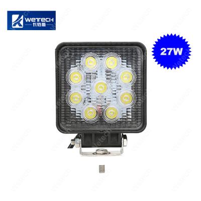 China Die Casting Aluminum DC Flood Light 10-36 Volt 27W LED Working Light for sale