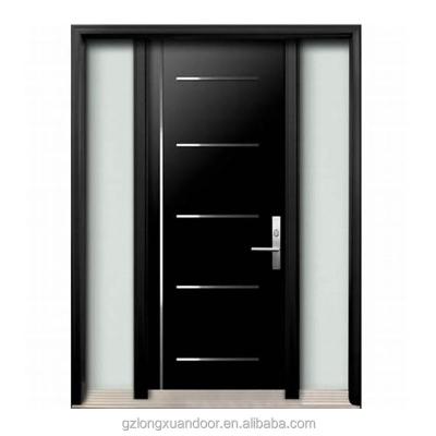 China Puertas dobles de madera isreali weatherproof exterior security doors for sale