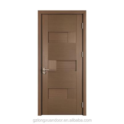 China Wholesale And Retail Guangzhou Modern Factory Cheap Modern Assembled Interior Door Of PVC Medium Density Fiberboard for sale