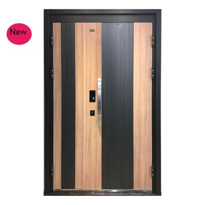 China Heat Resistant Home Front Doors Iron Steel Front Entry Doors High Quality Design for sale