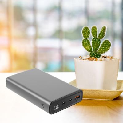 China Portable Outdoor Power Bank Portable Charger Laptop Power Bank For Macbook PD 130W Fast Charging 20000mAh High Power for sale