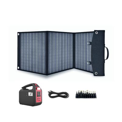 China ETFE 60W 100W 120W Commercial Waterproof Outdoor Usb Car Station 12v Solar Panel Battery Charger for sale