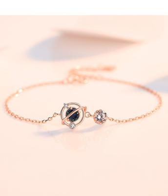 China Cute Dreamy Dreamy Niche Design Cool Wind Minimalism Planet Factory Sweet Bracelet for sale