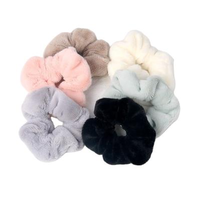 China Sweet Winter Autumn Girl's Bel Pillou Hair Accessories Warm Hair Scrunchies for sale