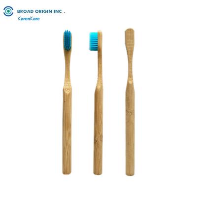 China Eco-friendly custom your logo bamboo toothbrush soft original bamboo material wholesale bamboo toothbrush for sale