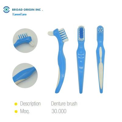 China Hot Selling Denture Brush Home Clean Tooth False Tooth Soft Bristle for sale