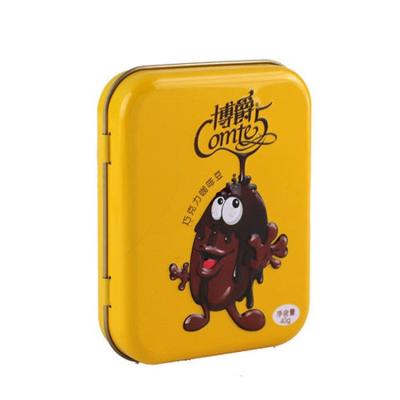 China High Quality Cookie / Chocolate Customer Design T-shirt Metal Tin Packaging Gift Box for sale