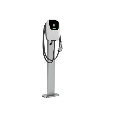 China AC 7kw ac level 2 car charger ev home charging station for parking lot ocpp software platform supported for sale