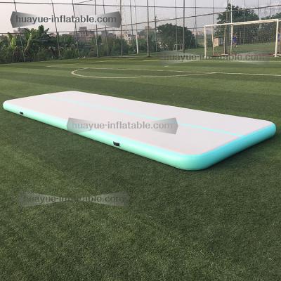 China Indoor Sports Equipment Customized Tumbling Mat for Gymnastics Inflatable Air Track Floor Mats for Home Use Exercise for Sales for sale