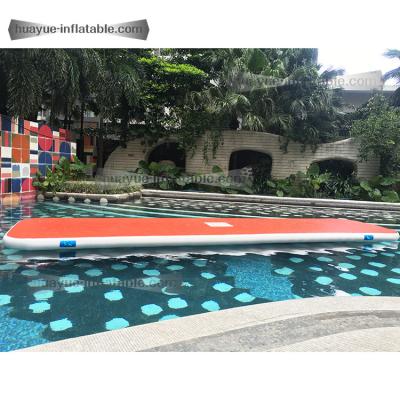 China Indoor Sports Equipment CUSTOM 3M 4M 6M 8M 10M Floor Air Track Inflatable Gymnastics Mat Airtrack Tumble Square Air Track Mat for sale