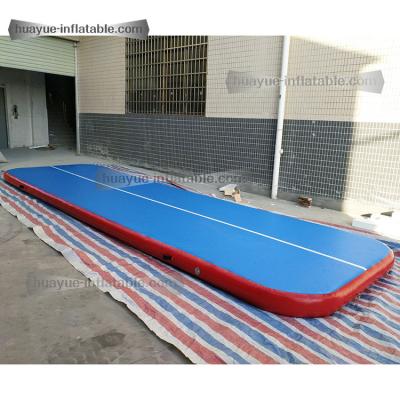 China Indoor Sports Equipment Customized 3M 4M 6M 8M 10M Outdoor/Indoor Mattress Tumble Gymnastics Used Mat Inflatable Air track for sale