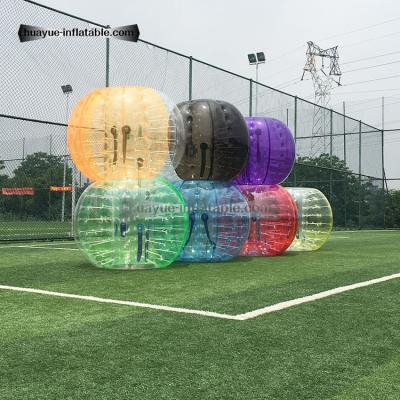 China Foldable Funny PVC Human Body Bubble Bumper Zorb Ball Inflatable Bumper Ball For Adult and Kids For Sales for sale