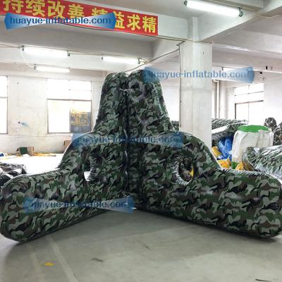 China Exclusive Cheap paintball bunkers games  field inflatable air bunkers inflatable paintball bunkers for sale for sale