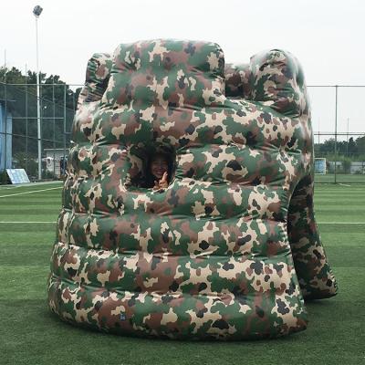 China Exclusive Hot selling Inflatable Paintball Bunker Games for kids/ Adults Inflatable Bunker team building games for sale