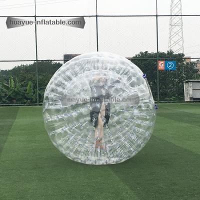 China Inflatable Toy Crazy outdoor durable grass snow land zorb ball inflatable walking ball human inflatable body zorb ball for sale