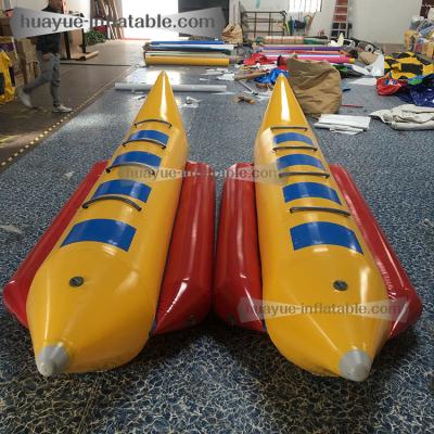 China Popular Hot Sales PVC Water Sport Inflatable Sea Banana Boat Towable Water Games Banana Boat for sales for sale