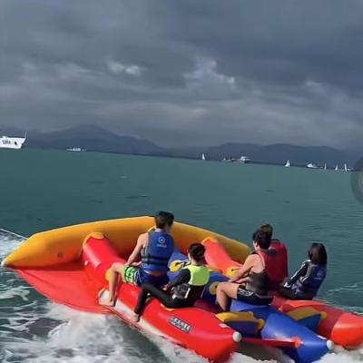 China Popular Outdoor inflatable water flying fish Boat inflatable flying fish tube towable boat water sport game for sale