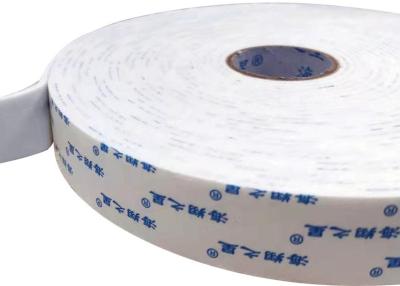 China Hot Selling Eco Friendly White Double Sided Foam Tape for sale