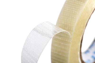 China White Color Fiberglass Mesh Tape , 2