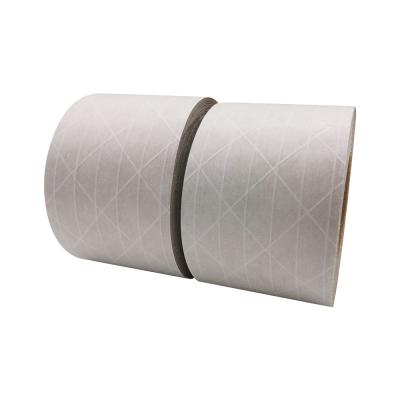 China Single Sided Gummed White Custom Kraft Paper Tape for sale