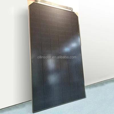 China 450w 460W 480W 500W Solar Panel With Back View Black Sheet High Efficiency Solar Panels OEM Orders 158.75mmx158.75mm for sale