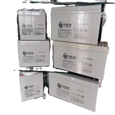 China Commercial OFF GRID SOLAR BATTERY 100AH ​​150AH 200AH 250AH OFF GRID SOLAR POWER SYSTEMS GEL BATTERY DEEP CYCLE BATTERY for sale