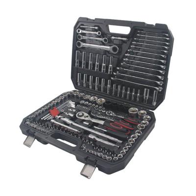 China 150pcs Mechanics Maintenance 1/4 Drive 3/8 Drive 1/2 Drive Ratchet Tool Kit for sale