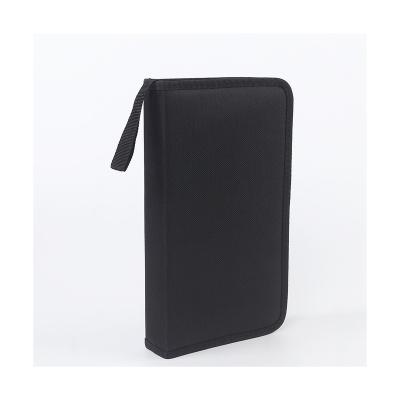 China Portable Cd Case 80 Capacity Large Capacity Dvd Storage Bag Vcd Wallet Round Organizer Hard Eva Case for sale