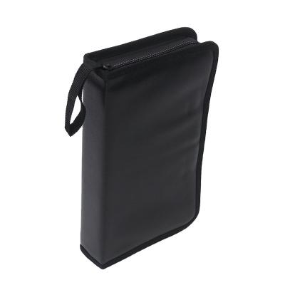 China 80/vcd Large Capacity Large Capacity Dvd Storage PP Blu-ray Wallet Binding Holder Portable Protective Booklet Case for sale