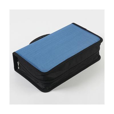 China New 128 Large Capacity Cd Dvd Holder Carry Bag Cd Dvd Case Shockproof Wear-resistant Cd Storage Bag for sale