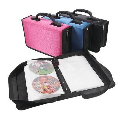 China Mercerized Dvd Bag Dvd Packs Case 128 Shockproof Wear Resistant Household Large Capacity Cd Storage Rack Case Dvds for sale