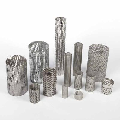 China High Quality Perforated Hotels Stainless Steel Wire Mesh Filter Tube For Liquid Filtration for sale