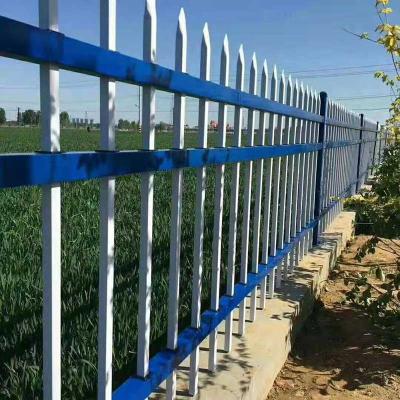 China Garden Fence Custom Cheap Outdoor Zinc Steel Fence Metal Privcy Farm Garden Fence for sale