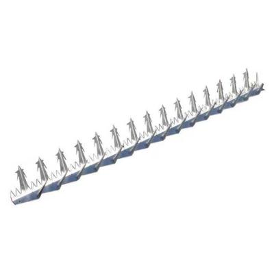 China Galvanized Against Corrosion Good Quality Barrier Spikes Razor Anti Climb Wall Spike For Sale for sale