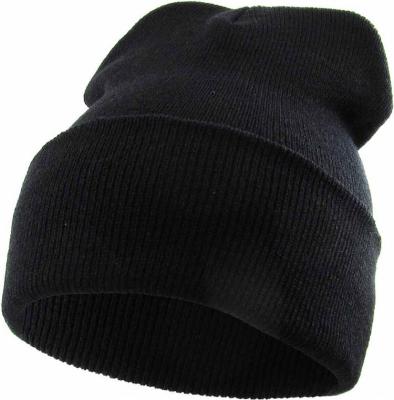 China COMMON Low Cost Winter Hot Selling Slouch Knitted Beanie Hat For Women for sale