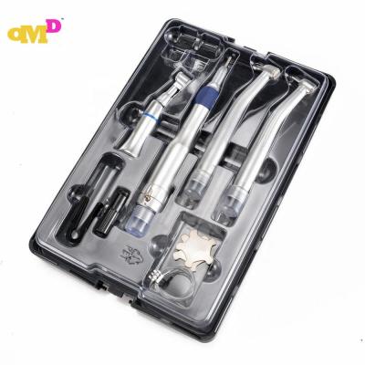 China High quality 2 pcs dental pana kit dental handpiece metal student handpiece max and 1 set low speed handpiece kit for sale