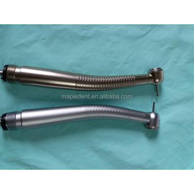 China Metal 2 holes/4 holes Sinole Dental Push Button Handpiece High Speed ​​Air Turbine for sale