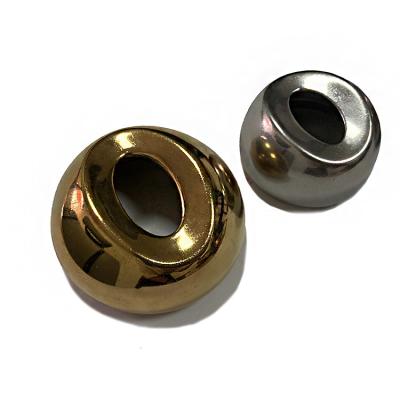 China Low Price Modern Cavity Tube End Connectors 90 Degree Stainless Steel Railing Round Base Pipe Support for sale