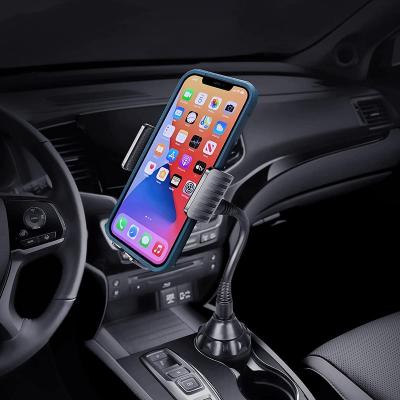 China TOPGO [Safe and Stable] Luxury Car Cup Holder Cup Holder Phone Mount Mobile Phone Automobile Cradle for sale