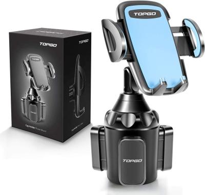 China TOPGO [Safe and Stable] Rotatable Car Cup Holder Phone Mount Mobile Phone Automobile Cradle for iPhone for sale