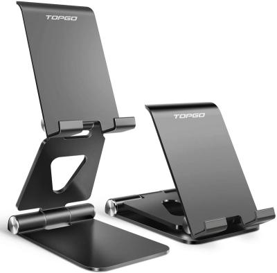 China TOPGO Adjustable Cell Phone Stand, [Adjustable Stable and Height] Foldable Cell Phone Stand for Desktop for sale