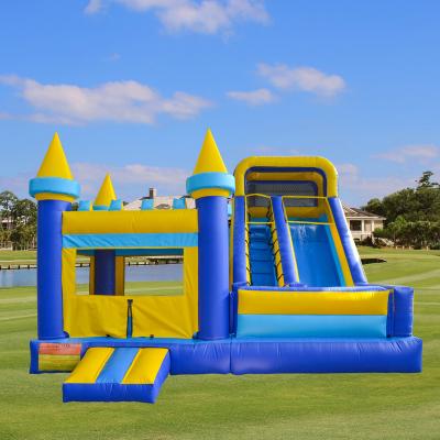 China Kids Jumping Inflatable Combo Bouncer Jumping Castle Slide Combo New Design Inflatable Combo Bouncer Monkey Inflatable Jungle Combo for sale