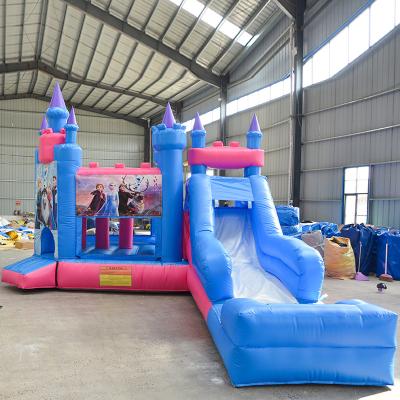 China High Quality Inflatable Bounce House Slide Jumping House And Water Slides Water Commercial Kids Bounce House With Slide for sale