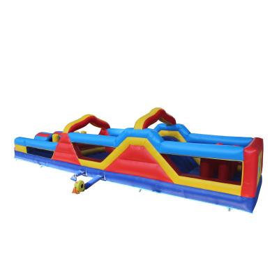 China Water Park Inflatable Slide Playground Climbing Wall With Giant Inflatable Slide Slide For Adult Cowboy for sale