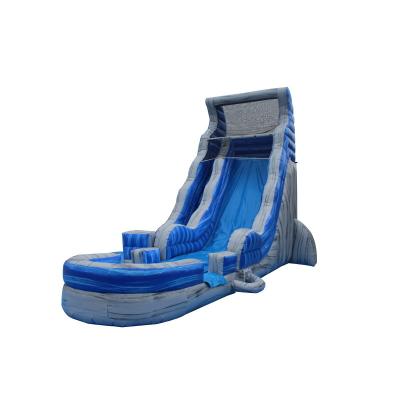 China Inflatable Chamber Castle Slide Bouncer Inflatable Water Park Slide With Chamber Unicorn Bounce House Water Slide Commercial Pool Slide Bounce for sale